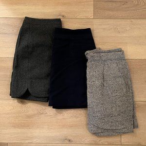 Wool Mini Skirts by J. Crew